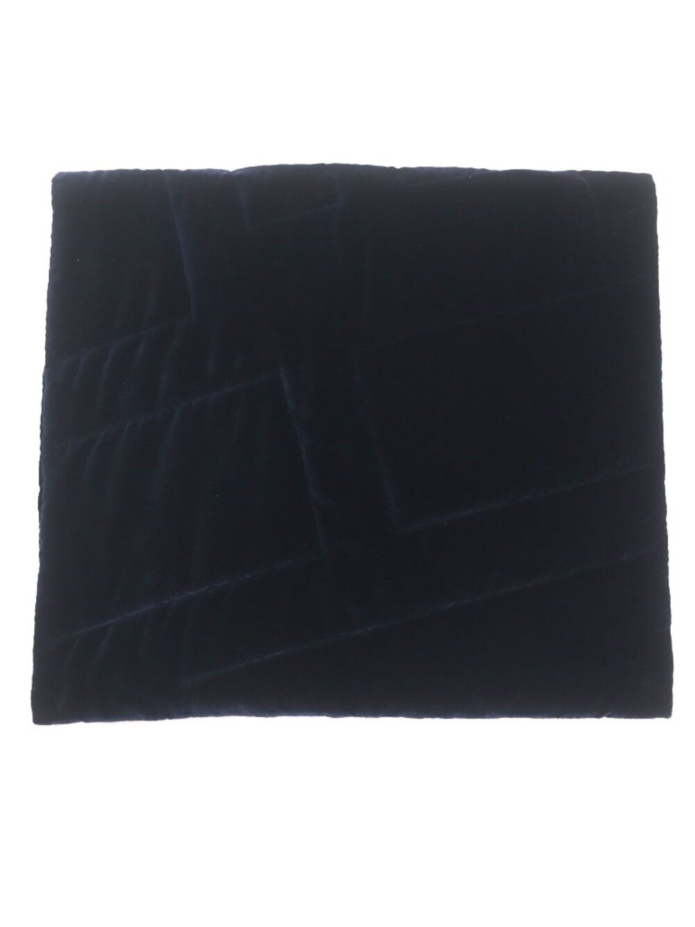 Hermes Silk 100% H Motif Velour Quilted Large Scarf Blanket Shawl